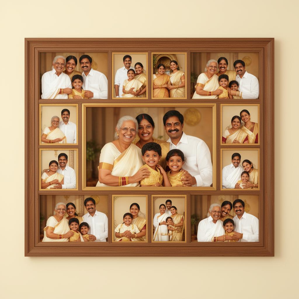 Family Portrait Collages