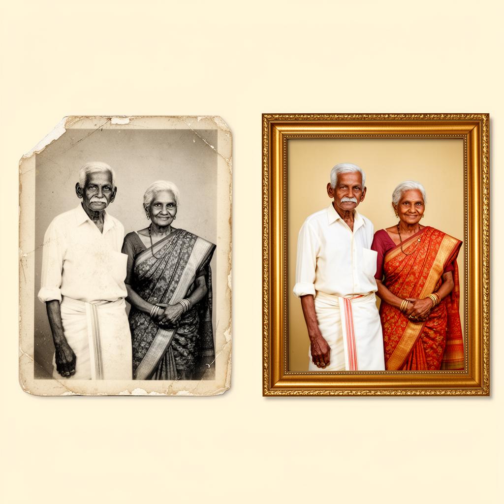 Before / After Restoration